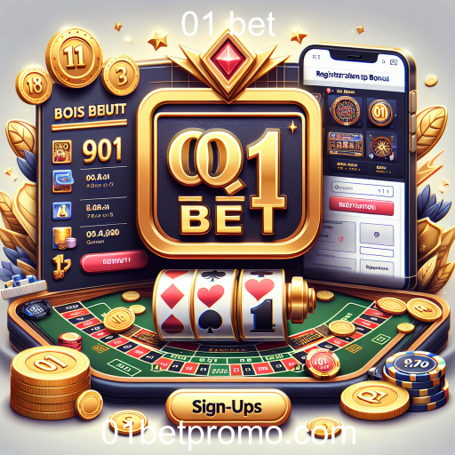Bônus de Cadastro: A Portaria para Novos Jogadores na 01 bet